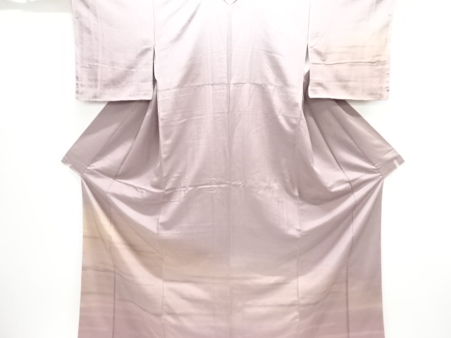 JAPANESE KIMONO / HOMONGI / FUSHI TSUMUGI / UNUSED / MIST